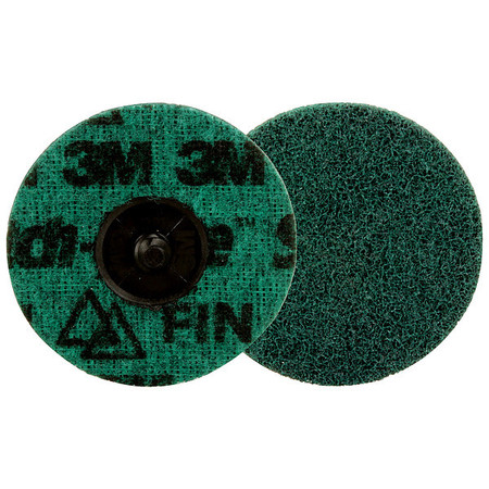 SCOTCH-BRITE Precision Surf-Cond Disc, 3in Dia, TR, PK25 PN-DR