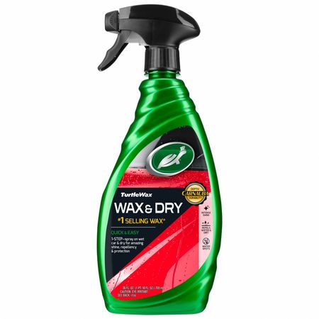 Turtle Wax Car Wax-Dry Spray, 26oz., Bottle T9