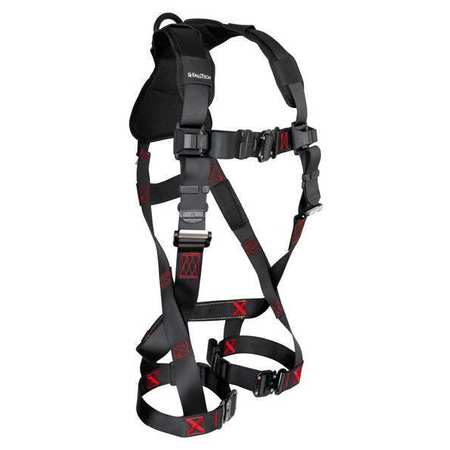 Falltech Fall Protection Harness, Vest Style, L/XL 8141BLXL