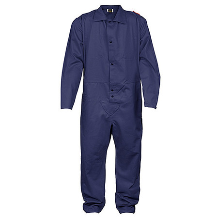 TILLMAN Coverall Welding/Flame Resistant, Blue, 6X 6900B6X