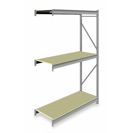 TENNSCO Add-On Bulk Storage Rack, 24 in D, 60 in W, 3 Shelves 6940