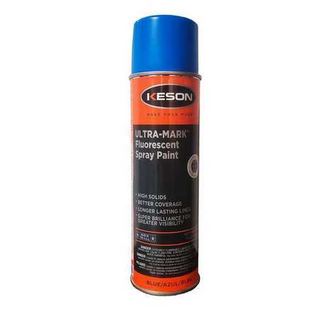 Keson Inverted Marking Paint, 20 oz., Blue, Water -Based SP20B