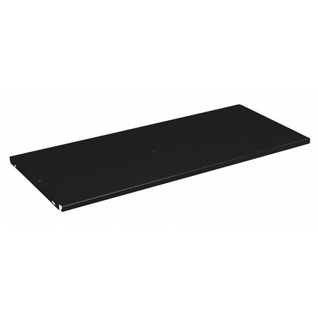 TENNSCO Shelf, 36 in W x 24 in D, Black 302 BLACK