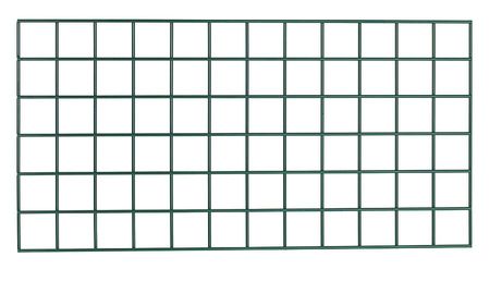 Metro Antimicrobial Steel Wire Wall Grid, 24"D x 48"W x H, Green WG2448K3