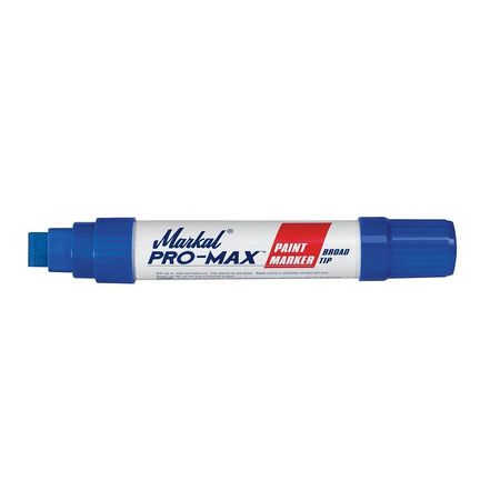 MARKAL Paint Marker, Medium Tip, Blue Color Family, Paint 90905