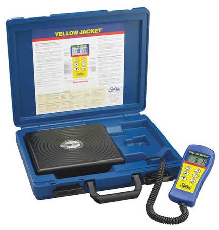Yellow Jacket Refrigerant Scale, Electronic, 110 lb 68802
