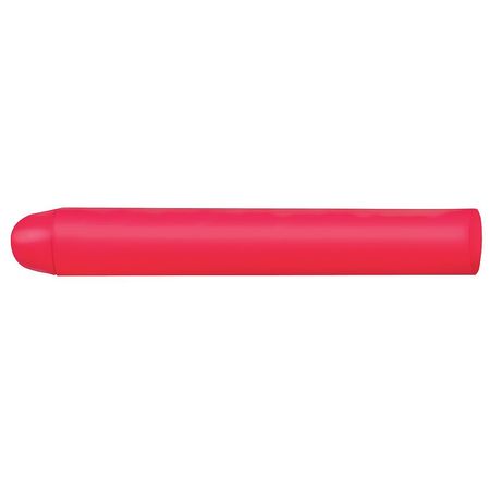 Markal Lumber Crayon, Large Tip, Pink Lightning Color Family, Clay, 12 PK 82645