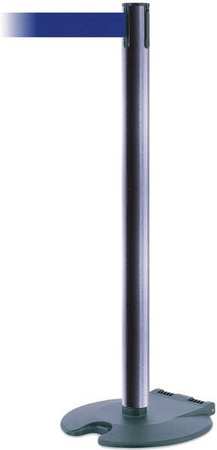 TENSABARRIER Barrier Post with Belt, Cast Iron RB1-73-73-STD-NO-L5X-C