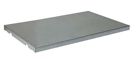 JUSTRITE Shelf 39-1/4"W, Galvanized Steel 29938
