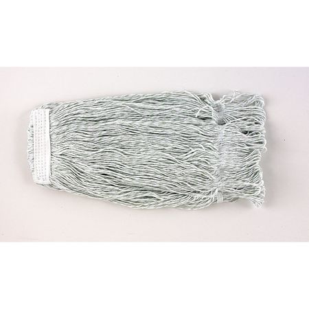 ODELL String Wet Mop, 16 oz Dry Wt, Quick Change Connection, Looped-End, Green, PET 1700MEDIUM