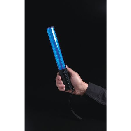 Emi LED 5-Stage Safety Baton, Red/Blue 2010