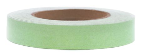 ROLL PRODUCTS Carton Tape, Paper, Lime Green, 1Inx60Yd 26195G