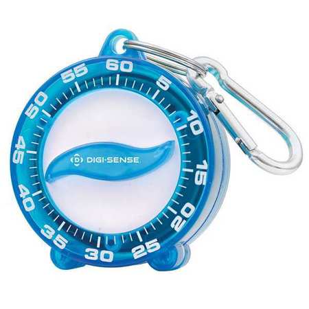 Traceable Pocket Timer, 2-1/4 In, Analog, 60 Min. 1093