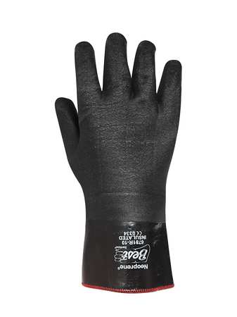 Showa 12" Chemical Resistant Gloves, Neoprene, L, 1 PR 6781R