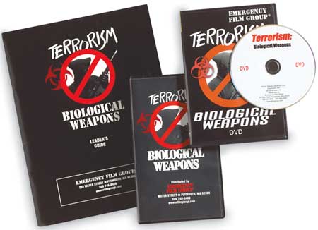 EMERGENCY FILM GROUP Training DVD, Biological Hazard Training BW0705