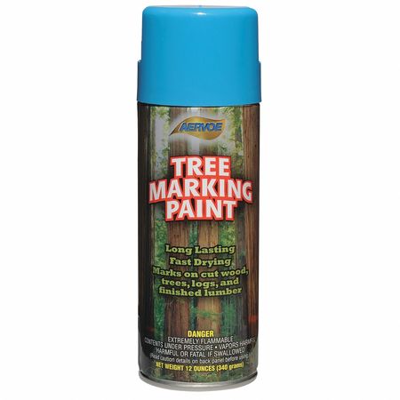 Aervoe Tree Marking Paint, 12 oz., Blue, Solvent -Based 650
