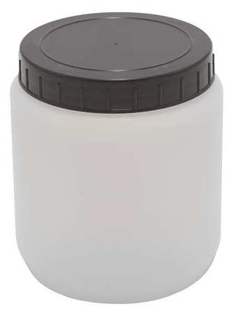 DYNALON HDPE CYLNDRCL JAR W/CAP 1500ML, PK10 226415-1500