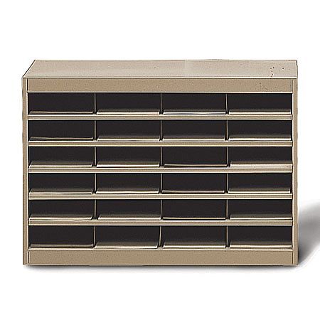 Safco Literature Organizer, 24 Compartments, Snd 9211TSR