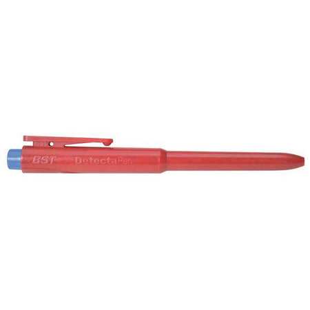 Detectapro Metal Detectable Retractable Pen, Blue, PK25 RJPENRDBL