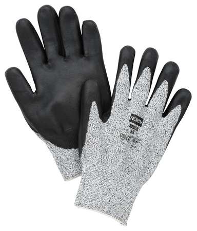 HONEYWELL Cut Resistant Coated Gloves, 2 Cut Level, Nitrile/Polyurethane, M, 1 PR NFD15B/8M