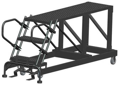 BALLYMORE Roll Work Platform, Steel, Single, 30 In.H SNR3-2460
