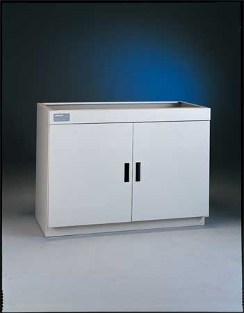 LABCONCO Solvent Storage Cabinet, 35-1/2"H, 36"W, Self Close, White, 800 lb. Load Capacity 9903100