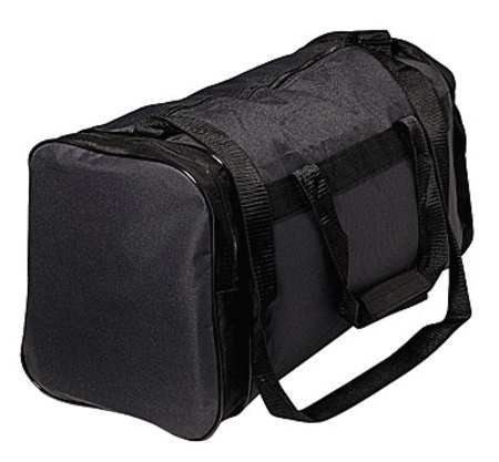 Zoro Select Bag/Tote, Gear Bag, Black, 600-denier Polyester 8XE47