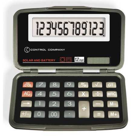 Control Co Calculator, Portable, 2-1/2 In 6029
