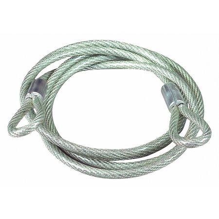 Master Lock Med Security Cable, 1/4x6 67D