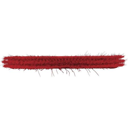 Remco 13" Red Bench Brush, Polyester 45824