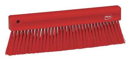 REMCO 13" Red Bench Brush, Polyester 45824