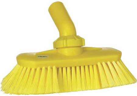 REMCO 9-1/4"L Yellow Scrub Brush 70676