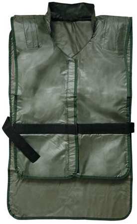 W.E. CHAPPS Vest, Gray, Butyl Rubber CSV05
