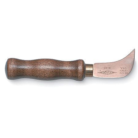 AMPCO SAFETY TOOLS Linoleum Knife, 4-9/16" L, Nonsparking K-40