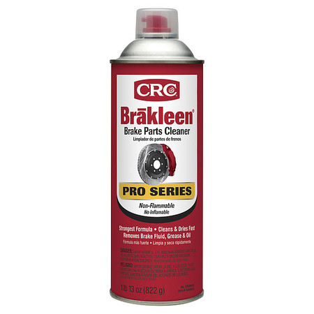 Crc Brakleen Pro Series Non-Flammable Brake Parts Cleaner, 29 oz Can, Solvent Based 05089PS