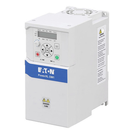 EATON Variable Frequency Drive, Input 480V AC DM1-34012EB-S20S