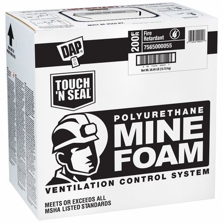 TOUCH 'N SEAL Mine Foam Kit, Cylinder, Cream, 2 Component 7565000059