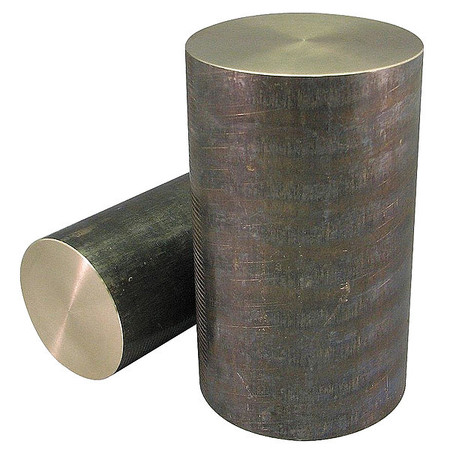 ZORO SELECT Aluminum Bronze Round Bar 54r2.5-36
