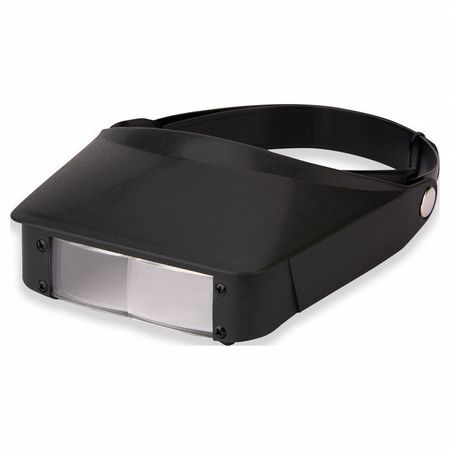 Carson Head-Worn Magnifier, 88 mm Dia., Acrylic MV-23