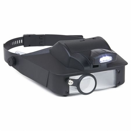 Carson Head-Worn Magnifier, 88 mm Dia., Acrylic LV-10