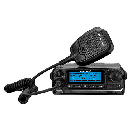 Midland Radio VehicleMount2WayRadio, GMRS, 807T34 MXT500