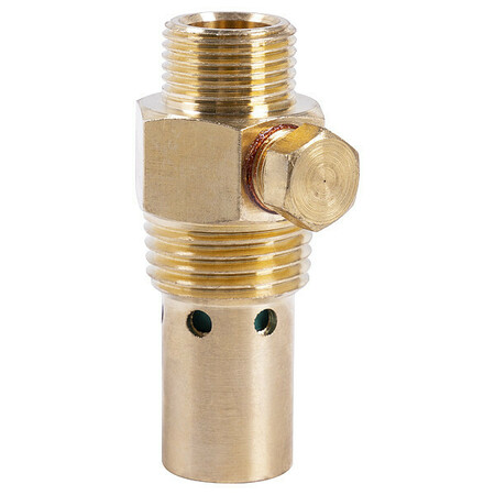 SPEEDAIRE Check Valve, Gold, 1.1 in Overall L J0189610988