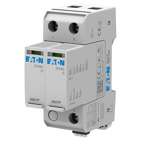 EATON Surge Protection Device, 2 Phase, 277V AC, 2 Poles, 2 Wires + Ground AGDN27720R