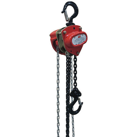 DAYTON Manual Chain Hoist, 500 lb., Lift 20 ft. 817PD2