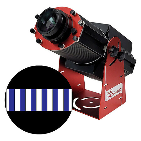 LASERGLOW TECHNOLOGIES Fixed Image Projector, 300 W, 34 in Height HSV3H140X