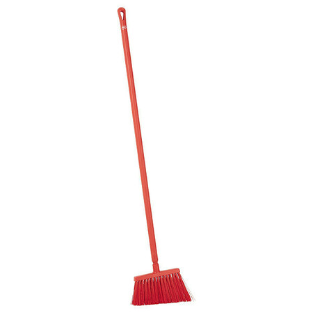 VIKAN Angle Broom, 51.2 in, Red Bristle 29144/29604