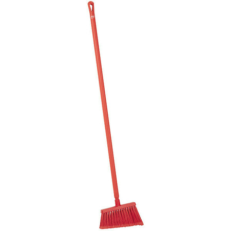 VIKAN Angle Broom, 51.2 in, Red Bristle 29164/29604