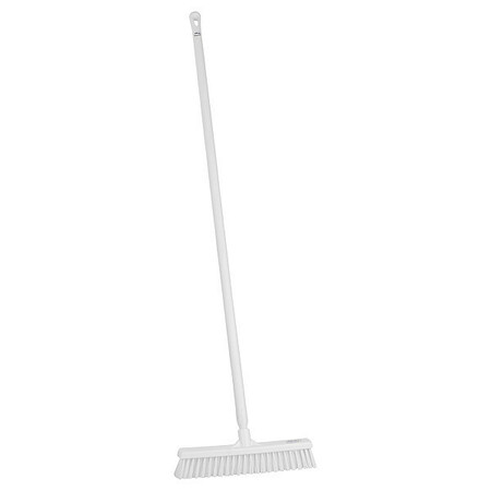 VIKAN Push Broom, 59.1 in, White Bristle 31745/29625