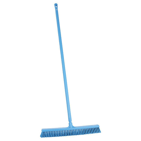 VIKAN Push Broom, 59.1 in, Blue Bristle 31943/29623