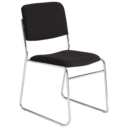 OKLAHOMA SOUND Stacking Chair, 300 lb Wt. Cap., Assembled 8660